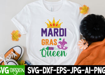Mardi Gras Queen T-Shirt Design,160 Mardi Gras SVG Bundle, Mardi Gras Clipart, Carnival mask silhouette, Mask SVG, Carnival SVG, Festival svg, Mardi Gras Carnival svg ,Boy Mardi Gras Svg, Kids