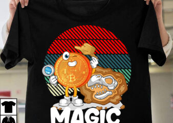 Magic Internet Money T-Shirt Design, Magic Internet Money SVG Cut File, Bitcoin T-Shirt Bundle , Bitcoin T-Shirt Design Mega Bundle , Bitcoin Day Squad T-Shirt Design , Bitcoin Day Squad