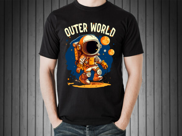 Astronaut i need more space t-shirt design