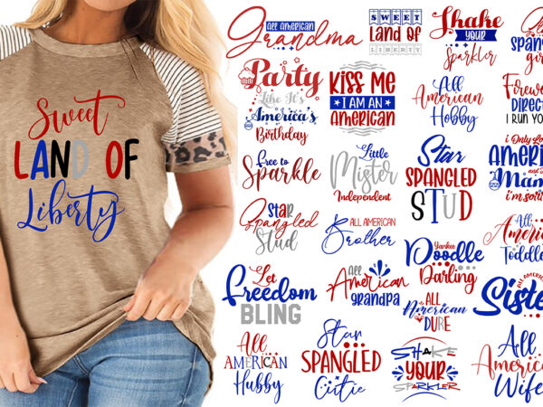 4th of july svg bundle