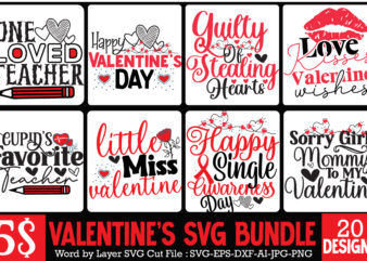 Happy Valentine’s Day SVG Bundle,Valentine SVG Bundle Quotes , Love Kisses Valentine Wishes T-Shirt Design, Love Kisses Valentine Wishes SVG Cut File, LOVE Sublimation Design, LOVE Sublimation PNG , Retro