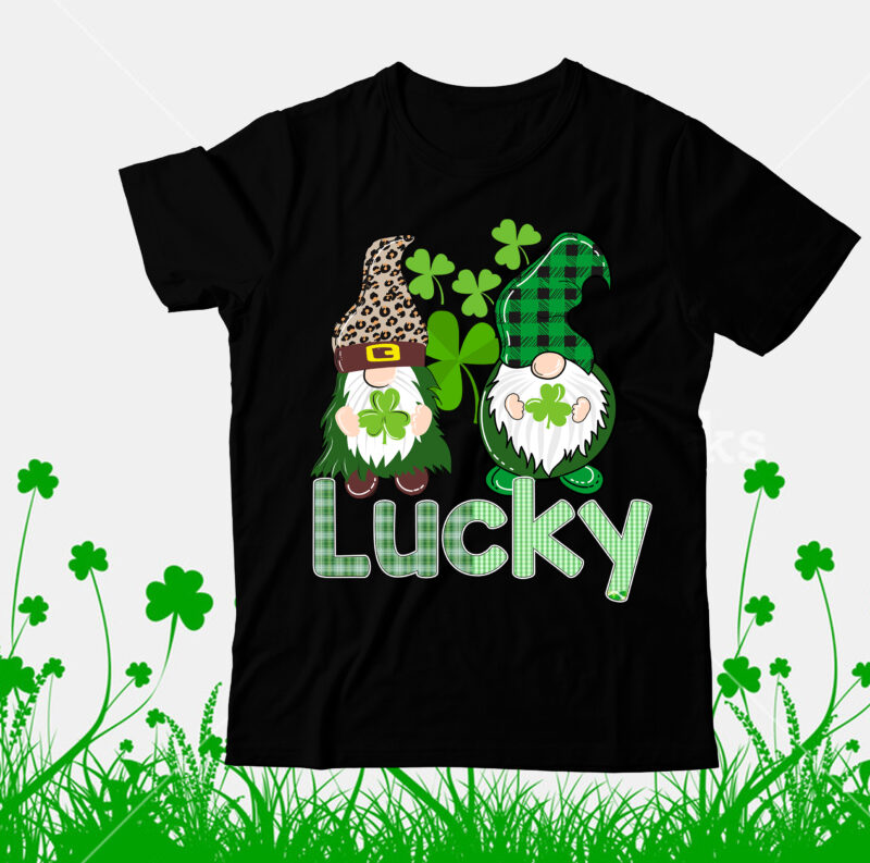 Lucky Sublimation PNG, Lucky Sublimation T-Shirt Design, Lucky SVG Cut File, Happy St.Patrick's Day T-shirt Design,.studio files, 100 patrick day vector t-shirt designs bundle, Baby Mardi Gras number design SVG,