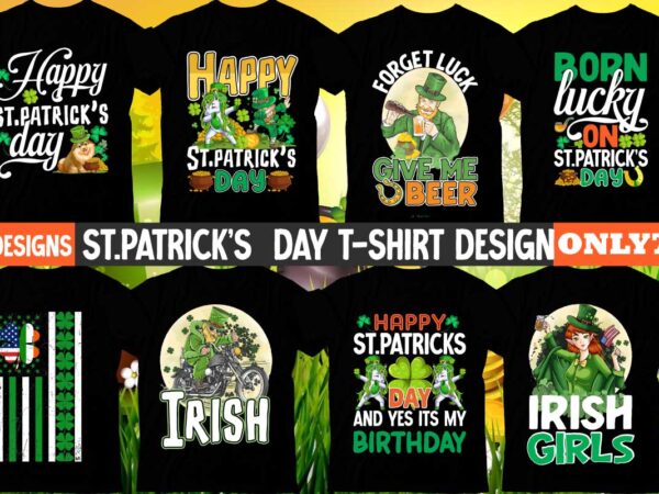 St.patrick’s day t-shirt design bundle,.studio files, 100 patrick day vector t-shirt designs bundle, baby mardi gras number design svg, buy patrick day t-shirt designs for commercial use, canva t shirt