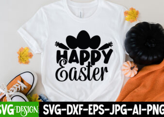Happy Easter Day T-Shirt Design, Happy Easter Day SVG Cut File, Easter SVG Bundle, Easter SVG, Happy Easter SVG, Easter Bunny svg, Retro Easter Designs svg, Easter for Kids, Cut