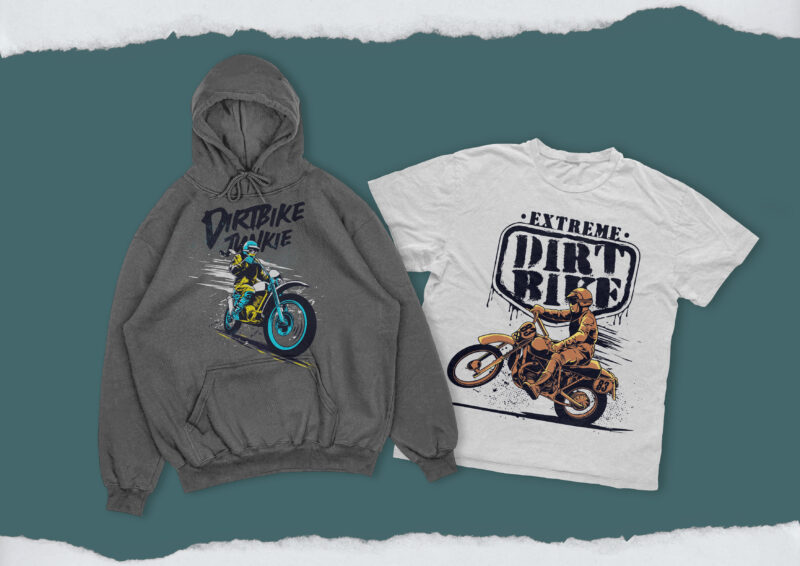 Awesome Dirtbike T-shirt Bundles