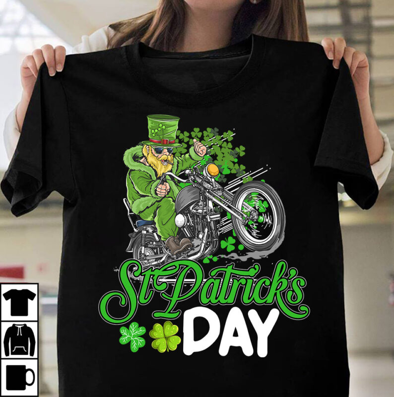 St.Patrick's Day T-Shirt Design, St.Patrick's Day SVG Cut File, St.Patrick's Day T-Shirt Design bundle, Happy St.Patrick's Day SublimationBUndle , St.Patrick's Day SVG Mega Bundle , ill be irish in a