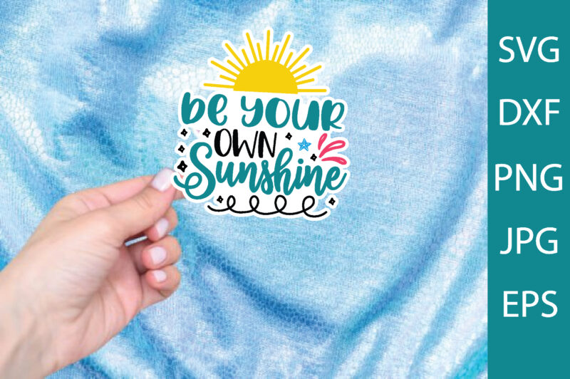 Summer Sticker Bundle, Stickers SVG