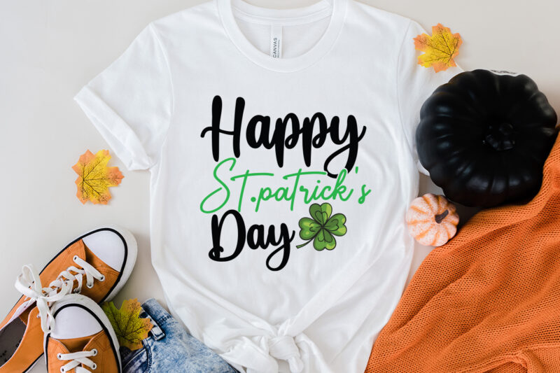 Happ St.Patrick's Day T-Shirt Design, Happ St.Patrick's Day SVG Cut File, ST .Patricks T-Shirt Design, ST .Patricks Sublimation Design, St.Patrick's Day T-Shirt Design bundle, Happy St.Patrick's Day SublimationBUndle , St.Patrick's