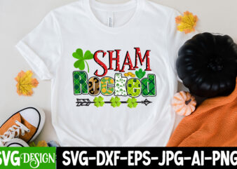 Sham Rocked Sublimation PNG , St. Patrick’s Day Png, Lucky Shamrock Png, Retro St. Patty’s Day Png Design, Green Leopard, Retro Lucky Png, Clover Png, Sublimation Design ,Irish SVG, Irish