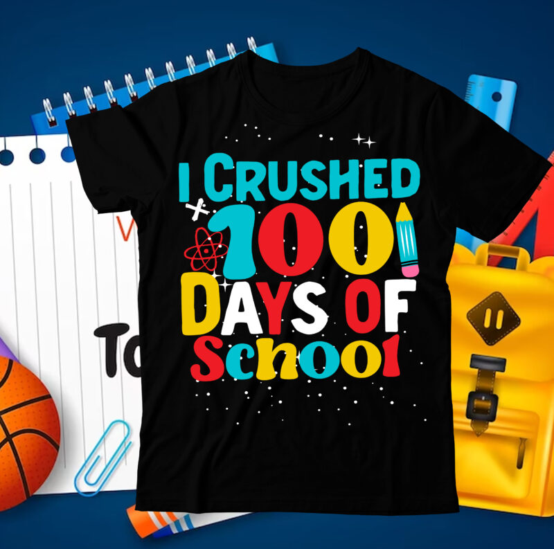 100 Days of School SVG Mega Bundle , 100 Days of School Sublimation Mega Bundle, 100 Days of School T-SHirt DesignBundle , , 100 Days of School SVG Cut File