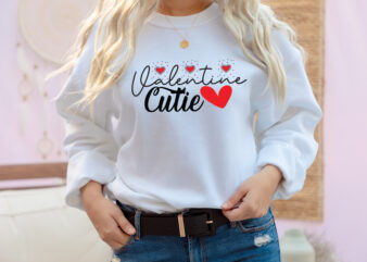 Valentine Cutie T-Shirt Design, Valentine Cutie SVG Cut File, LOVE Sublimation Design, LOVE Sublimation PNG , Retro Valentines SVG Bundle, Retro Valentine Designs svg, Valentine Shirts svg, Cute Valentines svg,