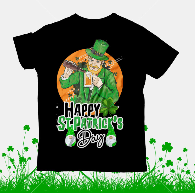 Happy St.Patrick's Day T-Shirt Design, Happy St.Patrick's Day Sublimation PNG, Happ St.Patrick's Day T-Shirt Design, Happ St.Patrick's Day SVG Cut File, ST .Patricks T-Shirt Design, ST .Patricks Sublimation Design, St.Patrick's