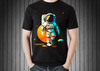 Astronaut i need more space t-shirt design