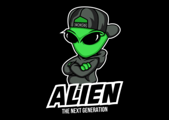 ALIEN THE NEXT GENERATION t shirt vector