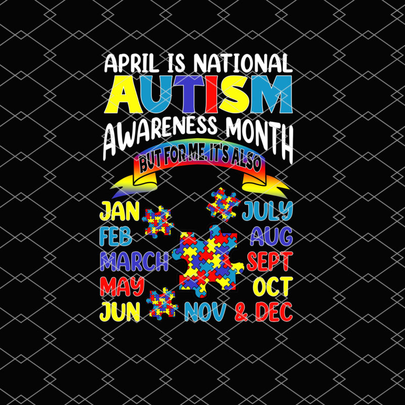 April Is National Autism Awareness Month Kids Boy Girl NL 2002