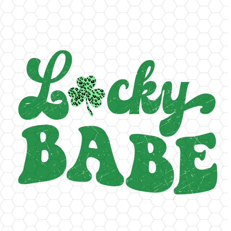 Bachelorette Party T-Shirt Design, Lucky Bride, Lucky Babe, Retro Vintage,Bridal Party, St Pattys Bachelorette, Leopard Shamrock NC 0302