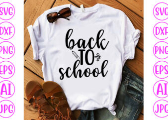 Back To School SVG Cut File