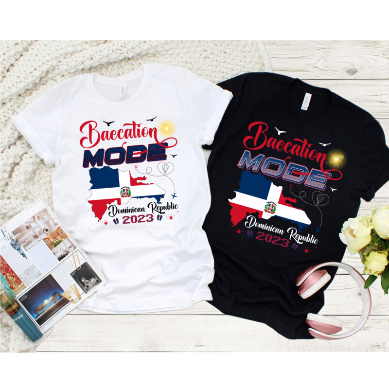 Beacation Mode Dominican Republic 2023 Vacation Shirt, Straight Trippin Punta Cana Vacation, Family Vacation 2023 Design PNG file PC