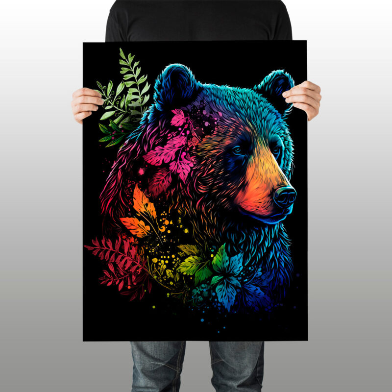 10 Colorful T-shirt Designs Bundle