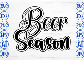 Beer Season SVG Design
