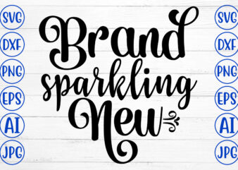 Brand Sparkling New SVG