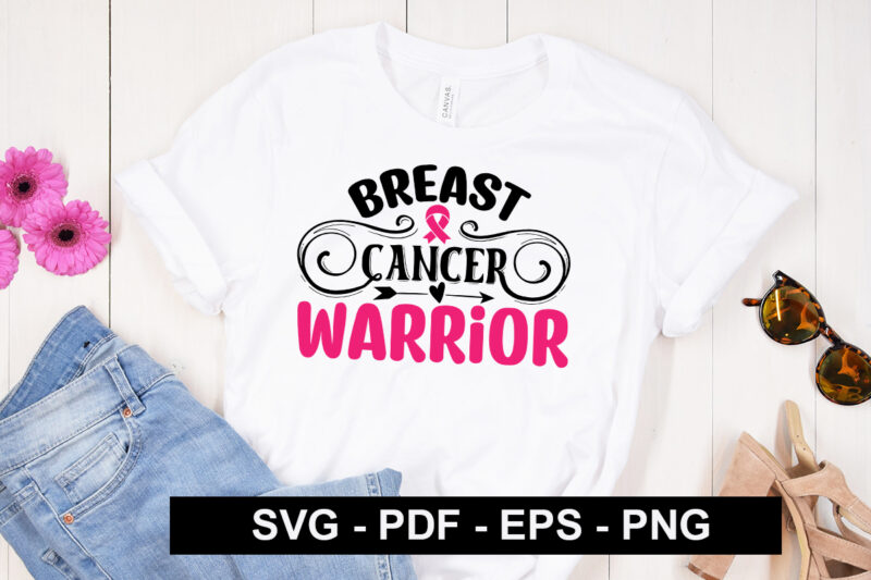 Breast Cancer SVG Design Bundle