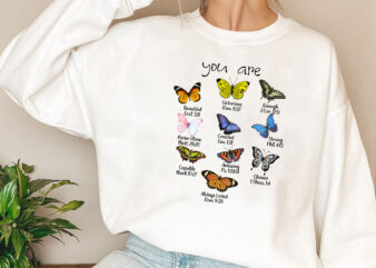 Butterfly Bible Verse Christians PNG, Inspiration Bible, Butterfly t-shirt Design, Butterfly Lovers shirt, Inspirational quote PNG, Png Digital File NL 1502