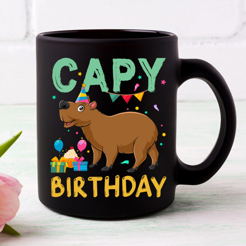 Capy Birthday Cappybara Capybara Lovers Funny Cavy Capy Birthday NC
