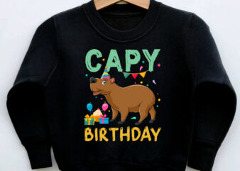 Capy Birthday Cappybara Capybara Lovers Funny Cavy Capy Birthday NC t shirt vector file