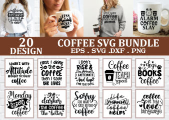 Coffee svg bundle