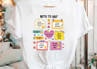 Counselor Note To Self Mental Health School Psychologist NC 2502 t shirt vector file