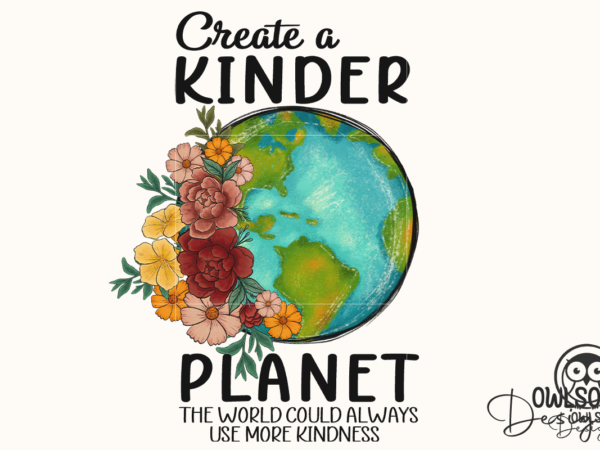 Create a kinder planet png t shirt vector file