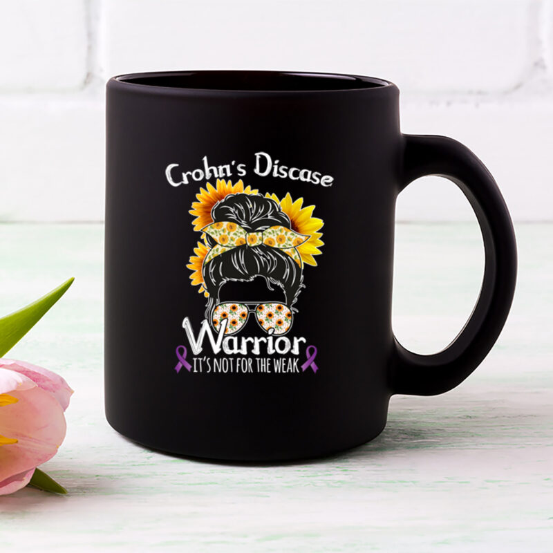 Crohn’s Disease Warrior It_s Not For The Weak Vantage T-Shirt PL