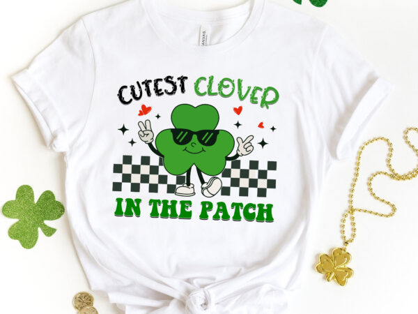 Crushing st patrick_s day cute shamrock riding monster truck boys girls nl 1002 t shirt vector file