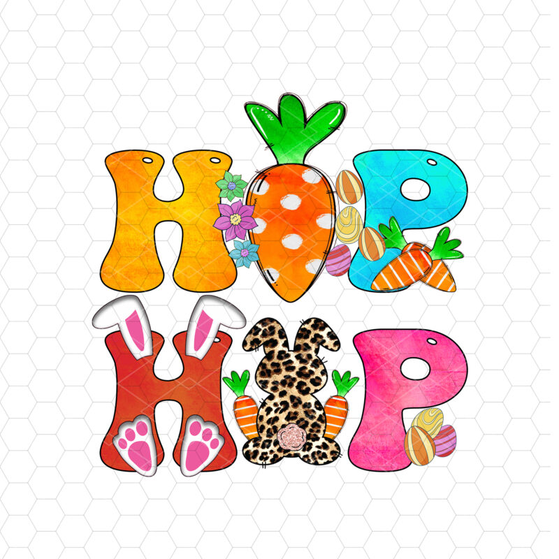 Easter Hip Hop Leopard Bunny Easter Egg Reassurance NC 2202