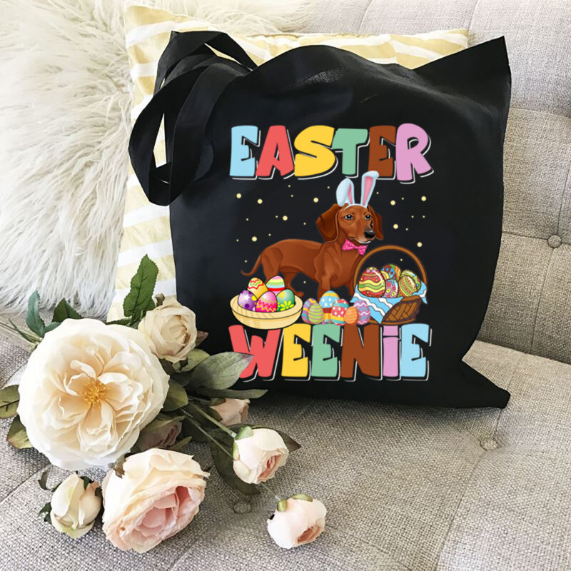 Easter Weenie Cute Dachshund Puppy Easter Day Egg Hunting NL 2102