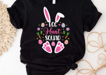 Egg Hunt Squad Hunting Season Funny Easter Day Happy Easter NC 2102 vector clipart