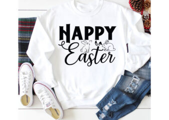 Happy Easter T-shirt Design,a-z t-shirt design design bundles all easter eggs babys first easter bad bunny bad bunny merch bad bunny shirt bike with flowers hello spring daisy bees sign