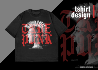 True Punk Streetwear T shirt Design