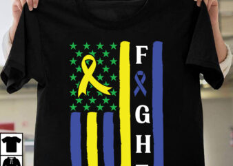 Fight Awareness -Shirt Design, Awareness SVG Bundle, Awareness T-Shirt Bundle. In This Family No One Fights Alone Aid Awareness T-Shirt Design, In This Family NO One Fights Alone T-Shirt Design,