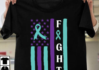 Fight Awareness -Shirt Design, Awareness SVG Bundle, Awareness T-Shirt Bundle. In This Family No One Fights Alone Aid Awareness T-Shirt Design, In This Family NO One Fights Alone T-Shirt Design,