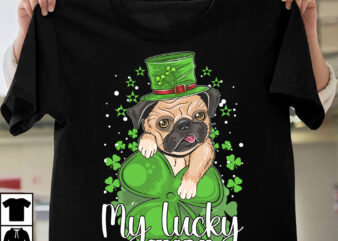 My Lucky Charm T-Shirt Design, My Lucky Charm SVG Cut File, St.Patrick’s Day 10 T-shirt design Bundle,st.patrick’s day,learn about st.patrick’s day,st.patrick’s day traditions,learn all about st.patrick’s day,a conversation about st.patrick’s