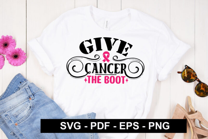 Breast Cancer SVG Design Bundle