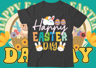 Happy Easter Day T shirt design, Happy Easter Car Embroidery Design, Easter Embroidery Designs, Easter Bunny Embroidery Design files , Easter embroidery designs for machine, Happy Easter Stacked Cheetah Leopard