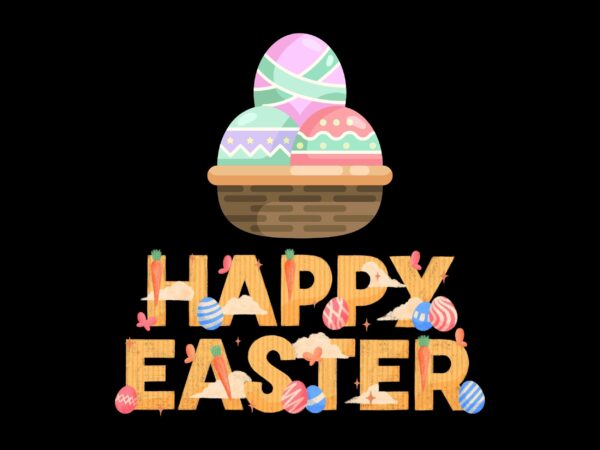Happy easter day sublimation best t-shirt design 10