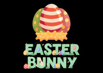 Happy Easter Bunny day Sublimation Best T-shirt Design 1