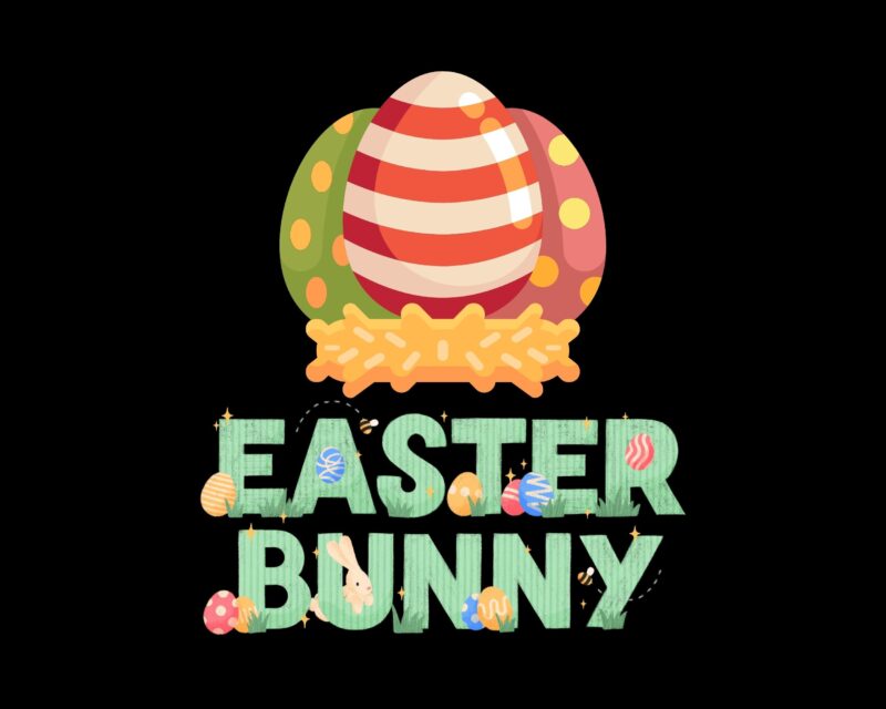 Happy Easter Bunny day Sublimation Best T-shirt Design 1