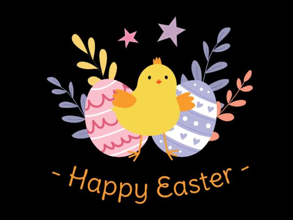 Happy easter day sublimation best t-shirt design 33