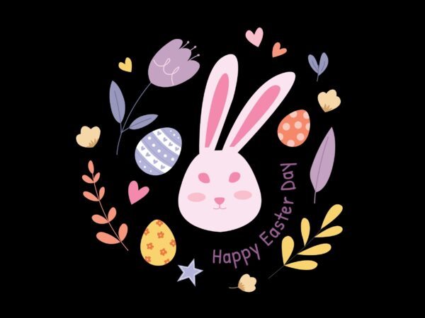 Happy easter day sublimation best t-shirt design 35