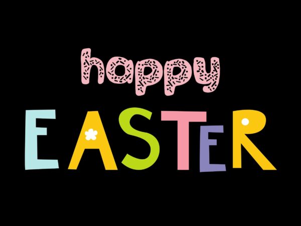 Happy easter day sublimation best t-shirt design 41